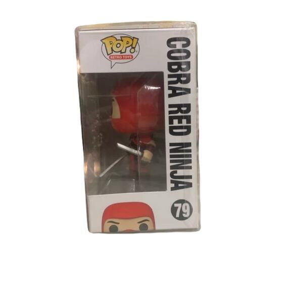 G.i.Joe Cobra Red Ninja Funko Pop 79 - Picture 4 of 7